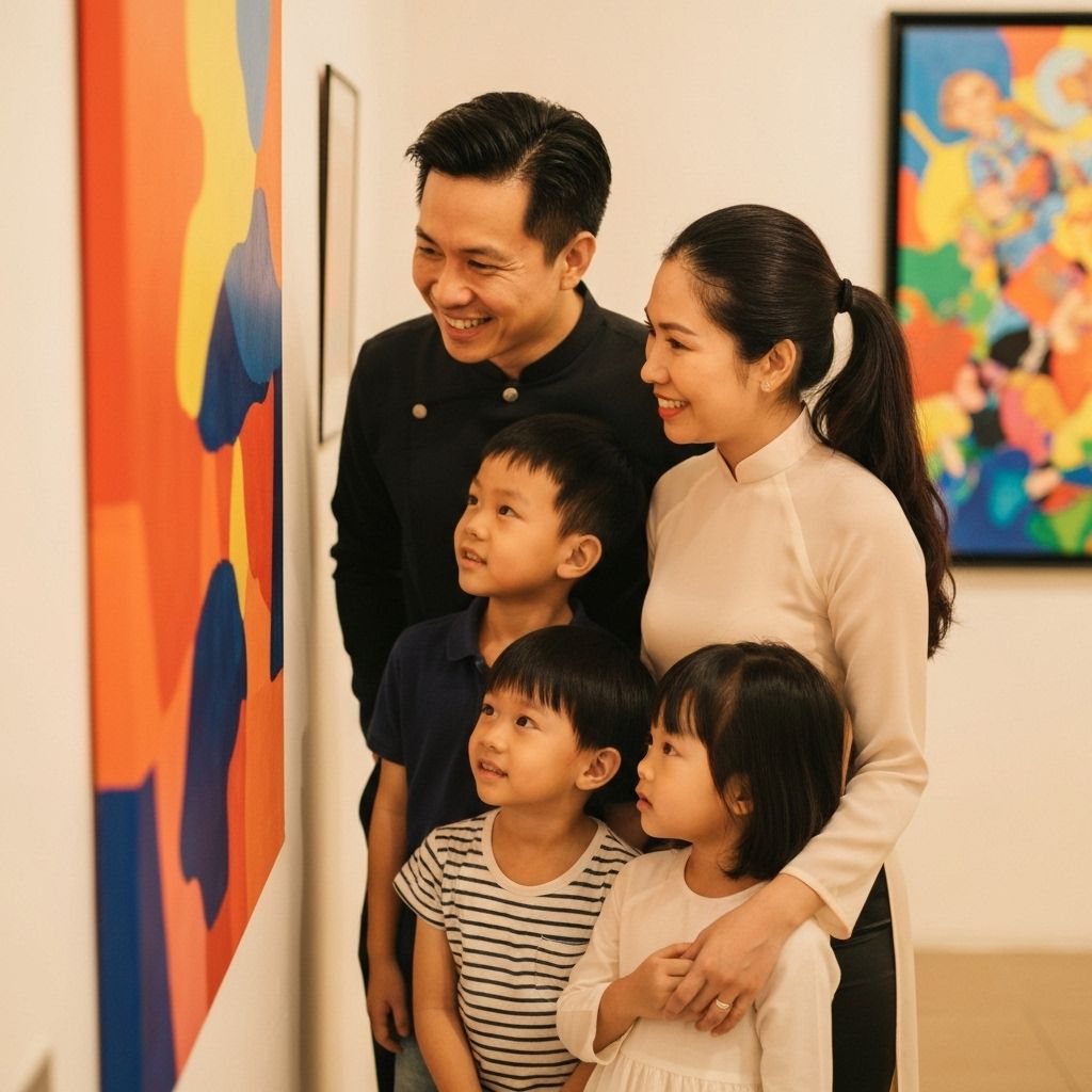 Gia đình Việt Nam cùng thưởng thức nghệ thuật